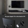 sciuU Wall Mount compatible with Apple TV, Anti-Theft Holder Stand Shelf suitable for Apple TV 4th and Apple TV 5th Generation compatible with Ap