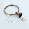 HIGOH Towel Racks, Bath Towel Holder,Bathroom Hand Towel,All-Copper European Antique Towel,Towel Rack,Creative Towel Bar,Retro Bathroom Hardware