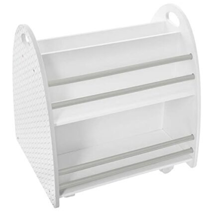 Low Bookcase 2 Sides Gray