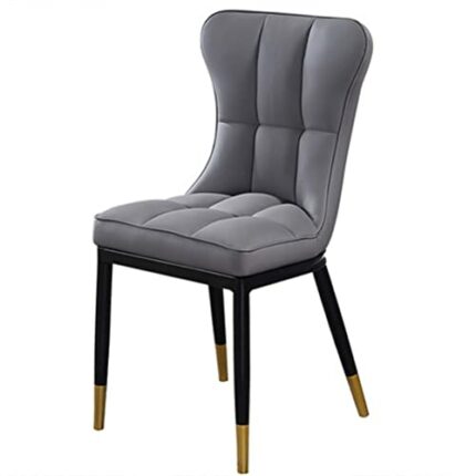 Hbao Nordic Dining Chair Wrought Iron Household Backrest Armchair Custom Modern Simple Backrest Hotel Kitchen Furniture Dining Chairs