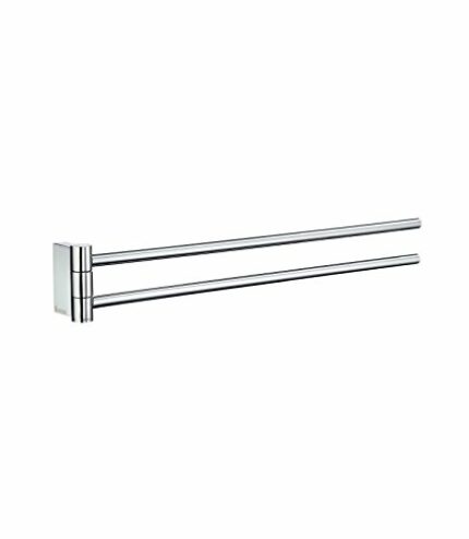 Smedbo "Air" Towel Rail Swing-Arm, Polished Chrome,44.5 x 6.4 x 4.5 cm