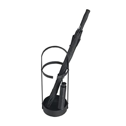XHALERY Umbrella Rack Stand, Umbrella Holder,Umbrella Stands Umbrella Stand Household Wrought Iron Is Waterproof And Easy To Clean, Can Hang Fold
