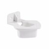 Wall Mount Bracket Stand Holder for Linksys Velop Tri-band Whole Home WiFi Mesh System, White 2 Pack