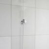 ENKI, Vision, BT4023, Chrome, Self-Closing Delay Action Shower Tap, Solid Brass Non-Concussive Shower Valve Tap, Push Button Bathroom Shower Valv