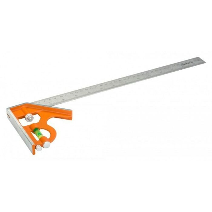 Bahco CS400 400mm Combination Square, Orange