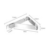 ZMREN Table Cloth Clips, 12 Pcs Stainless Steel Tablecloth Clips, Table Cloth Cover Clamps, Suitable for Indoor and Outdoor Use, for Picnics, Par
