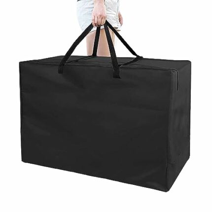 Folding Mattress Storage Bag,Sturdy Foldable Moving Mattress Tote Bag - Memory Foam Mattress Case - Sturdy Carrying Bag for Multi-Size Mattress J