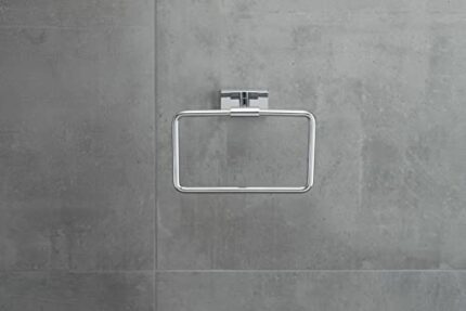 Duravit Towel Ring, Silver, 20 cm x 6 cm