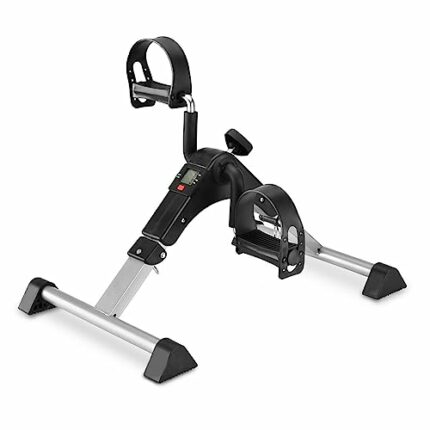 Exercise Pedal Machine, Medical Under Desk Bike Pedal, Mini Bike Exerciser With Display, Gym Adjustable Cycling, Mini Bike For Leg Exercise, Home