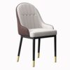 dining chair Kitchen Dining Room Furniture Chairs Modern Water Proof Suede High Back Soft Seat Armrests Dining Chair For Office Lounge Dining Kit