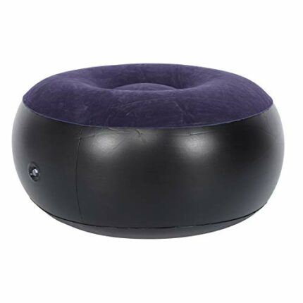 Large Inflatable Ottoman,Inflatable+Footstool+Rectangular+Ottomanportable Outdoor Cam Chair Flocking Stool Footrest For Home Office Travel inflat