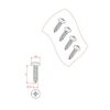 System Holz s.r.l. Towel holder kit with three arms