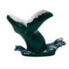 Whale Wine Bottle Holder, Nautical Décor, Freestanding Tabletop Decoration, 5.75 Inches