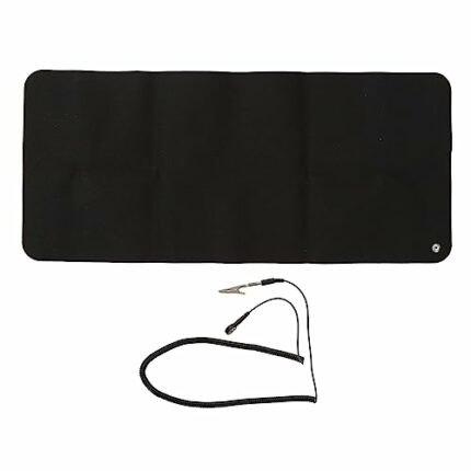 banapoy Earthing Grounding Mat, Grounding Foot Mat Grounding Mattress Computer Mouse Mat, Universal Grounding Bed Pad for Improve Sleep, Energy,