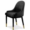 dining chair Kitchen Dining Room Furniture Chairs Faux Matte Suede Leather Armrests Backrest Dining Chairs For Office Lounge Kitchen Bedroom (Col