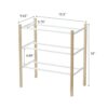 Yamazaki Shoe Rack, Steel, White, One Size