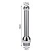 Shower Douche Nozzle Shower Cleaning System Bathing Shower Head Attachments Set with 3 Holes Both for Men and Women 1 Shower Heads + Velvet Carry