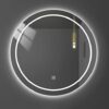 Bathroom mirror Backlit LED Illuminated, Wall Mounted Frameless Vanity Mirror With Touch Switch, IP44 Waterproof