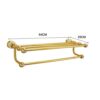HIGOH Towel Racks,Bathroom Towel Rack Wall Mounted Towel Holder,All Copper European Towel Rack,Jade Bath Towel Rail,Bathroom Hardware Bathroom Wa
