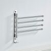 Door Hinge Towel Rack,【Upgrade】 Thicken Toalleros para Banos Modernos,4-Arm Extra Long Swivel Towel Rack,with Hook Swing Out Towel Hanger for Bat