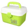 Zerodeko Lock Box for Medication Medicine Lock Box with Handle Locking Storage Box Portable Safe Box Large Storage Box with Lock