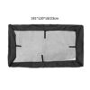 ZXFYHD Garden Furniture Cover Patio,Furniture Covers 1PC Coated Replacement Canopy Top For Porch Patio Garden Supplies Swing Seat Garden Hammock