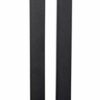 Monolith 28 Inch Speaker Stand (Each) - Black | Supports 100 lbs, Adjustable Spikes, Compatible With Bose, Polk, Sony, Yamaha, Pioneer and others