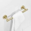 Towel Bar Towel Rail 304 Stainless Steel Heavy Duty bathroom towel rack Wall Mounted Towel Holder Single Rod Storage Rack for Bathroom Kitchen To