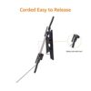 Amazon Basics Fixed Flat TV Wall Mount for 12 - 40 inches TVs and VESA 200 x 200, Black