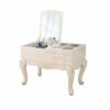 DINGZZ Window Dressing Table Multi-function Makeup Cabinet Mini Bedroom Dressing Table European Small Simple