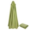WUHNGD Replacement Parasol Cover 3m 8/6 Ribs Parasol Canopy Cover Replacement Patio Market Umbrella Waterproof Umbrella Replacement Top Shade Cov