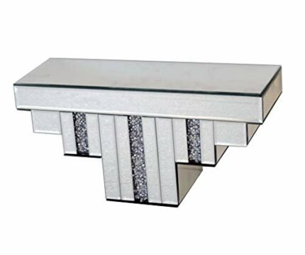 Sassy Home Mirror Crush Diamante Jewel Crystal Art Deco Floating Shelf