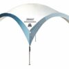 Coleman Gazebo, Fastpitch Shelter for Garden and Camping, Sturdy Steel Construction, Large Tent & Side Panel for Event Shelter and Event Shelter