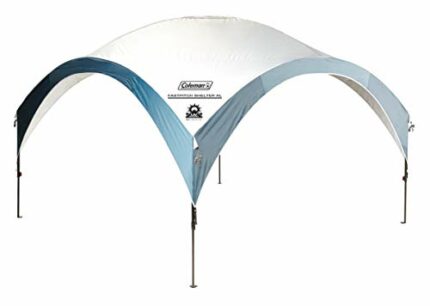 Coleman Gazebo, Fastpitch Shelter XL for Garden and Camping, Sturdy Steel Construction, Large Tent, Portable Sun Shelter with Protection SPF 50,
