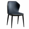 dining chair Kitchen Dining Room Furniture Chairs Modern Leather Dining Chair Water Proof Leather Side Chair With Metal Legs Living Room Bedroom