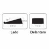 Audioengine DS1 Small Desktop Speaker Stands - Designed for A1, A2+, HD3 or Similarly Sized Speakers, Vibration Damping Tilted Silicone Tabletop