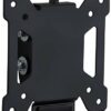 Mount-It! Tilting TV Wall Mount Bracket for Small TV and Computer Monitors, Low-Profile Design with Quick Release Function, Fits 24, 27, 30 and 3