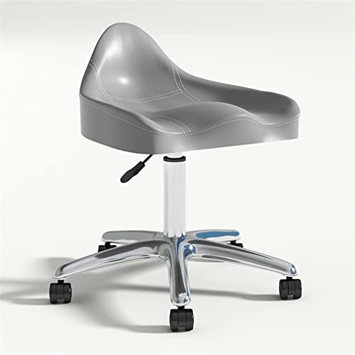AANAN Stools,Ergonomic Rolling Stool Beauty Stool, Height Adjustable Swivel Stool on Wheels, Heavy Duty Stool for Salon, Massage, Bar, Office,Cli