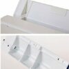 Bath Stools,Foldable Wall Bath Stool Aluminum Alloy Wall-Mounted Shower Seat Stool with Leg Change Shoes Stool,Bathroom Stool Adjustable Height S