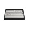 Stackers Dove Grey & Rose Classic Medium Jewellery Box Ring/Bracelets Layer
