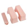 HLONGG Squatting Toilet Stool, Wood Bathroom Step Stool Squat with Anti Slip Layer, Adults And Elders, Potty Training for Adult, Portable, Sturdy