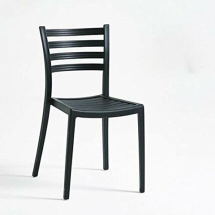 WALNUT Creative Plastic Chair Dining Chairs for Dining Rooms Restaurant Furniture Living Room Kitchen Cafe Dining Chairs (Color : B)
