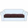 H.Versailtex High Stretch Sofa Cushion Covers for 1 Seater Chair Sofa Cushion Cover Furniture Protector Sofa Seat Sofa Slipcover Soft Flexibility