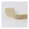 HIGOH Towel Racks, Towel Rail for Bathroom,Copper Crystal Toilet Towel Rail Rack,Towel Holder Bathroom Hand Towel Holder Hanger Wall Hanging Kitc