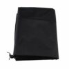 YINETTECH 128x71cm Black Round Outdoor Patio Table Cover Furniture Waterproof Polyester Fabric Furniture Garden Yard Protector