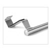 Hampine Stainless Steel Kitchen Towel Holder,Over The Door Tea Towel Holder,Towel Rail for for Cupboard Drawers Bathroom and Radiator Anti Slip A