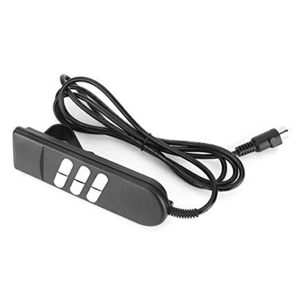 ANGGREK Bed Remote Control Replacement 5 Pin Wired for Lift Chair Invacare Recliner Celebrity Controller Okin Power Handsets with 6 Functions Uni