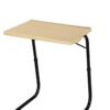 OAK N' OAK TABLE BUDDY smart® MARBLE | Adjustable Multi Position Portable Folding Table Mate with Cup Holder for Bed Trey, Work, Watch TV, Dining