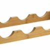 RTA 4 Bottle Bamboo Open Modular Wine Rack