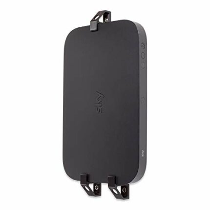 P3D-Lab Wall Mount for Sky Q Box, Q Box Wall Mount Bracket Black
